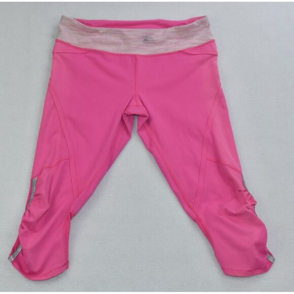 Lululemon Run Pace Women's Size 8 Crop Wee Are From Space Parfait Pink -Flaws- - Picture 2 of 15